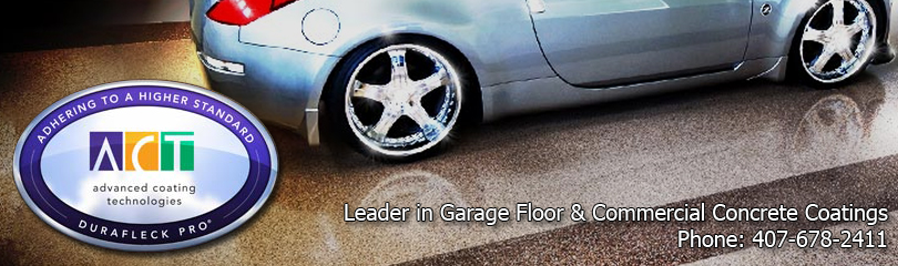 Central Florida's Leader in Garage Floor and Commercial Concrete Coatings.