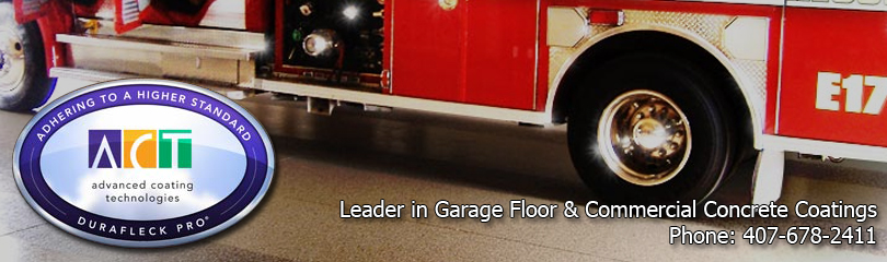 Central Florida's Leader in Garage Floor and Commercial Concrete Coatings.