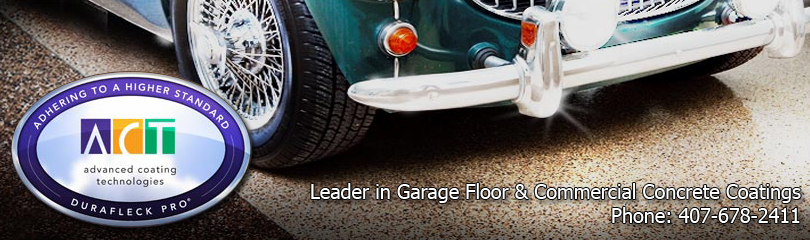 Central Florida's Leader in Garage Floor and Commercial Concrete Coatings.