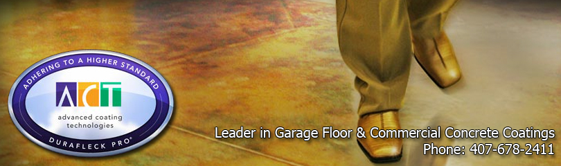 Central Florida's Leader in Garage Floor and Commercial Concrete Coatings.