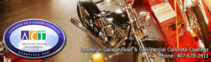 Central Florida's Leader in Garage Floor and Commercial Concrete Coatings.