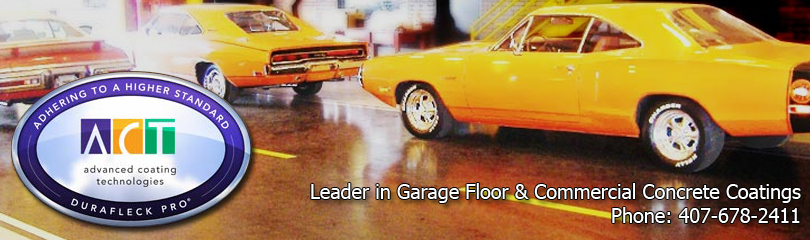 Central Florida's Leader in Garage Floor and Commercial Concrete Coatings.